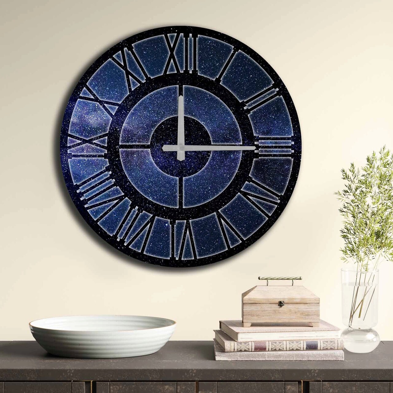 Ceas de perete, 5050MS-046, ø50 cm, Multicolor - imagine 3